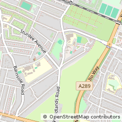 Map of Gillingham, Kent