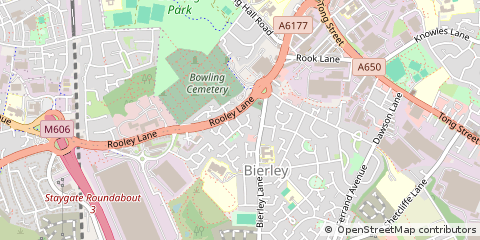 Map of Bradford