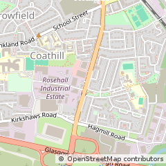 Map of Coatbridge