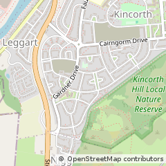 Map of Aberdeen, Aberdeenshire