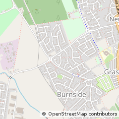 Map of Houghton LE Spring, Tyne and Wear