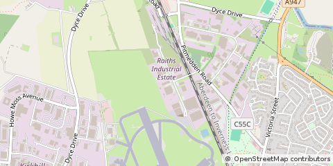 Map of Aberdeen, Aberdeenshire