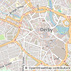 Map of Derby, Derbyshire