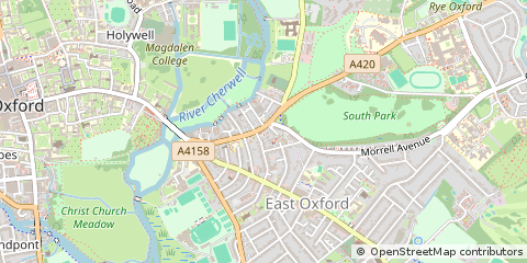 Map of Oxford