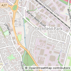 Map of Fareham