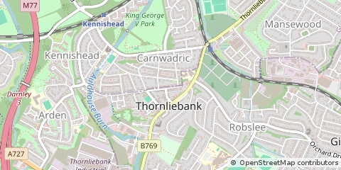 Map of Glasgow
