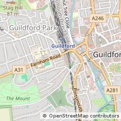 Map of Guildford