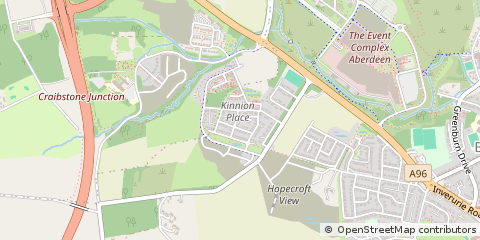 Map of Aberdeen