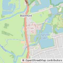 Map of Ringwood, Hampshire