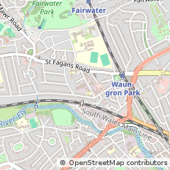 Map of Cardiff