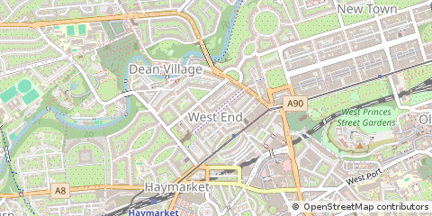 Map of Edinburgh