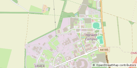 Map of Didcot, Oxfordshire