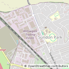 Map of Luton, Bedfordshire
