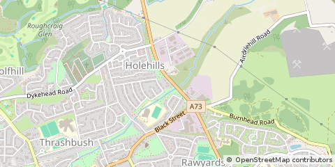Map of Lanarkshire
