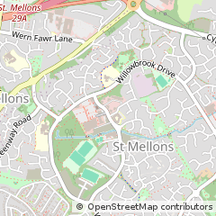 Map of Cardiff