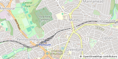 Map of Plymouth