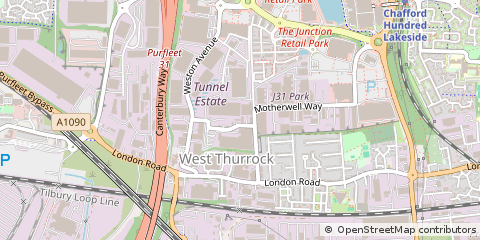 Map of Grays