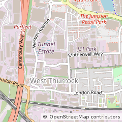 Map of Grays