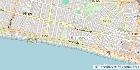 Map of Hove