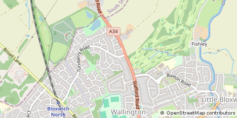 Map of Walsall