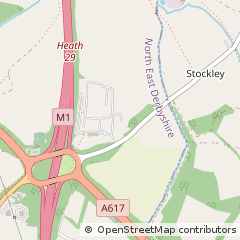Map of Chesterfield, Derbyshire