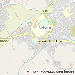 Map of Nottingham, Notts