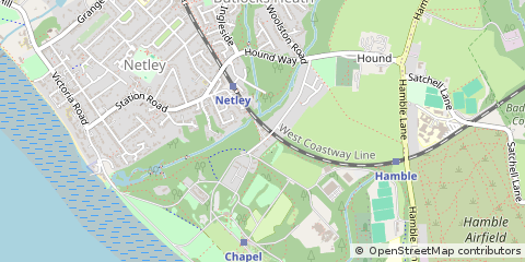 Map of Southampton