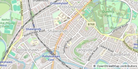 Map of Glasgow