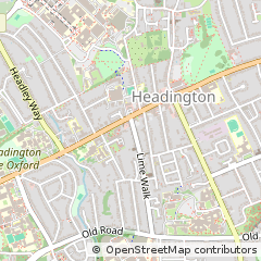Map of Oxford, Oxon