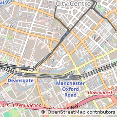 Map of Manchester