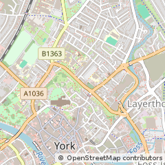 Map of York