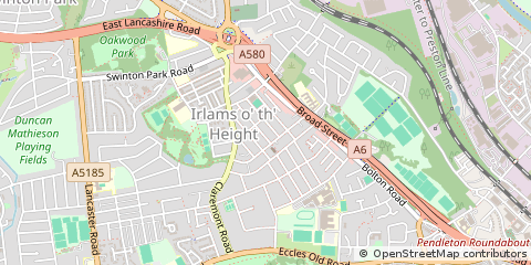 Map of Manchester