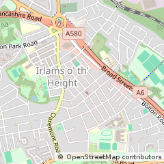 Map of Manchester