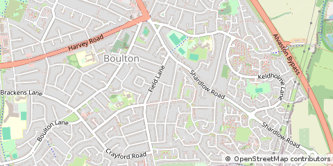 Map of Derby, Derbyshire