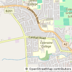 Map of Coleraine