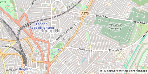 Map of Brighton