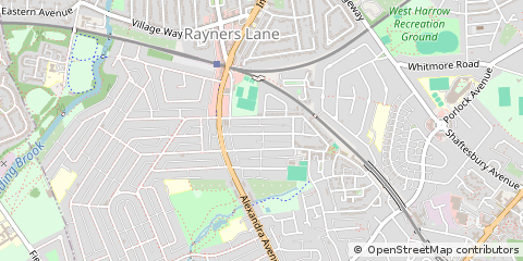Map of Harrow