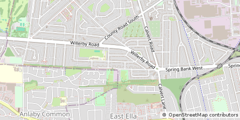 Map of Hull