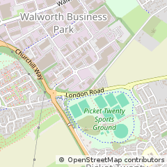 Map of Andover, Hampshire