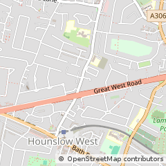 Map of Hounslow, Middlsex
