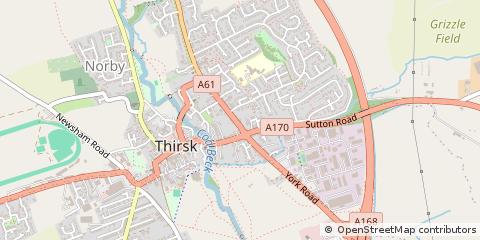 Map of Thirsk