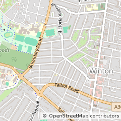 Map of Bournemouth