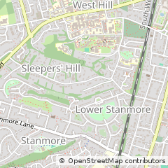 Map of Winchester, Hampshire