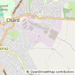 Map of Chard, Somerset