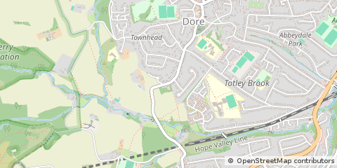Map of Sheffield