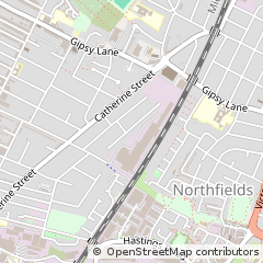 Map of Leicester, Leicestershire