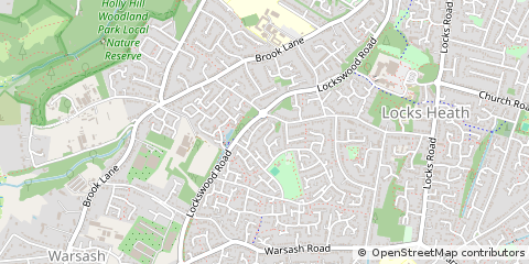 Map of Southampton, Hampshire