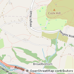 Map of Hebden Bridge