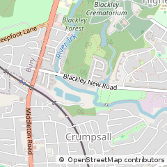 Map of Manchester