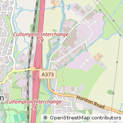 Map of Cullompton, Devon